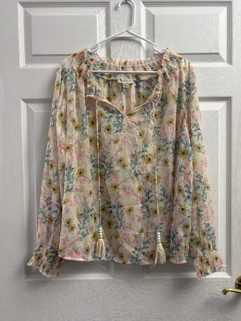 Women's Charlie Paige Floral Print Flowy Blouse